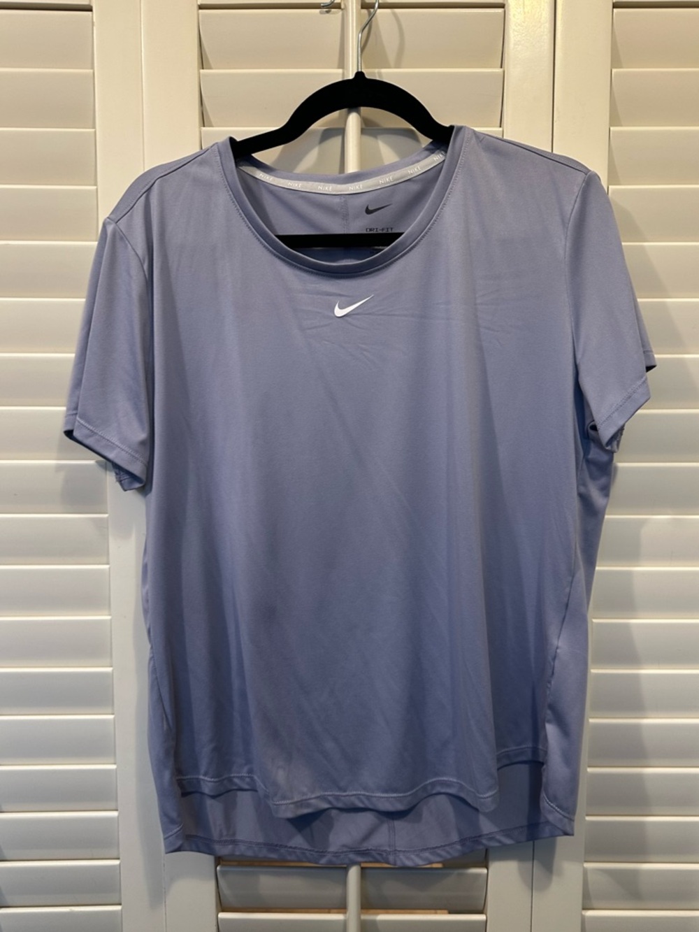 Nike Men's Lavender Short-Sleeve Dri-FIT Tee